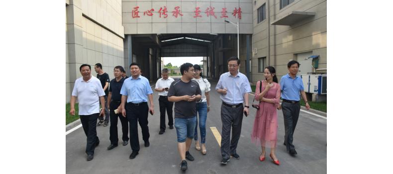 秦迎軍參觀調研聖博健康產業(yè)園